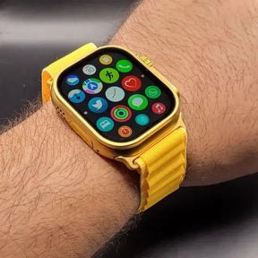 G9 Ultra Pro Smart Watch (Golden Edition) - 49MM Ultra Series 8.