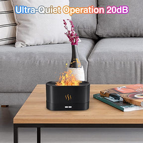 RGB Flame Humidifier and Aroma Diffuser