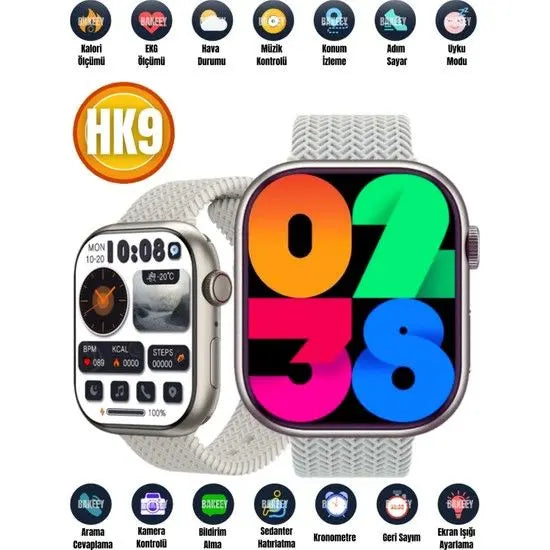 HK9 Pro Smart Watch