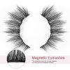 Pack Of 5 Magnetic Eyelashes With Glue Liner