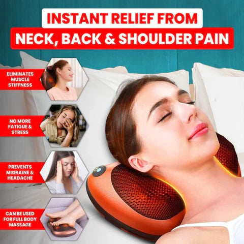 Head Neck Massager Car & Home Use